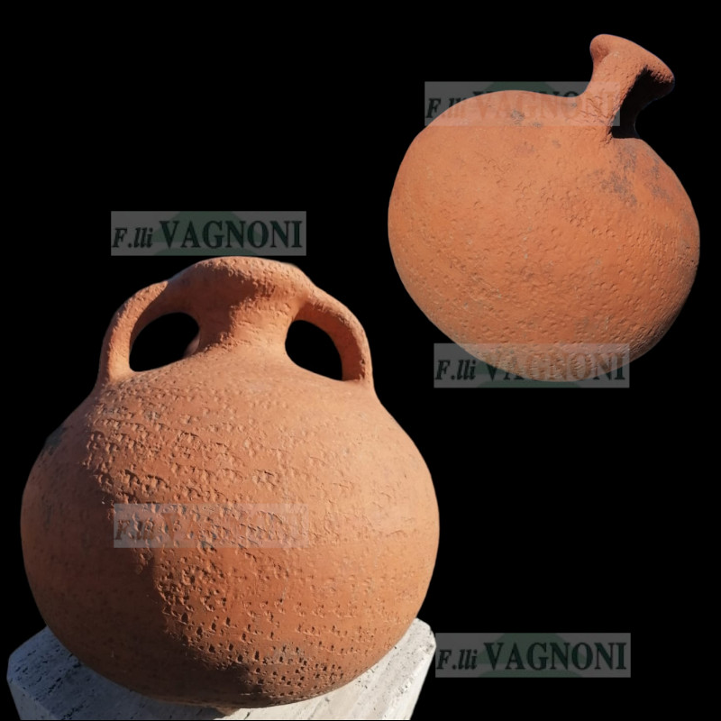 COPIA DI ANFORA SACCO ROMANO IN TERRACOTTA CM. 65